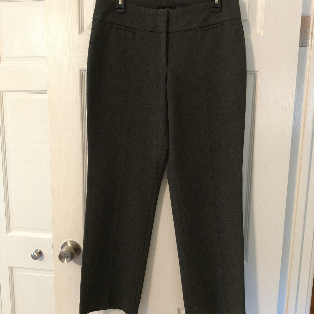 Womens dress pants charcoal gray size 8